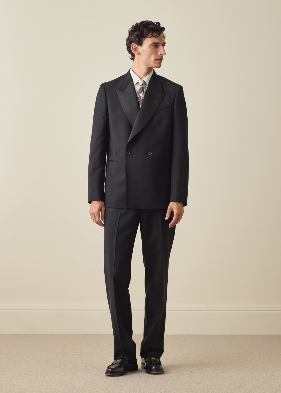 Men's Designer Black Suits | Luxury Black Suits for Men