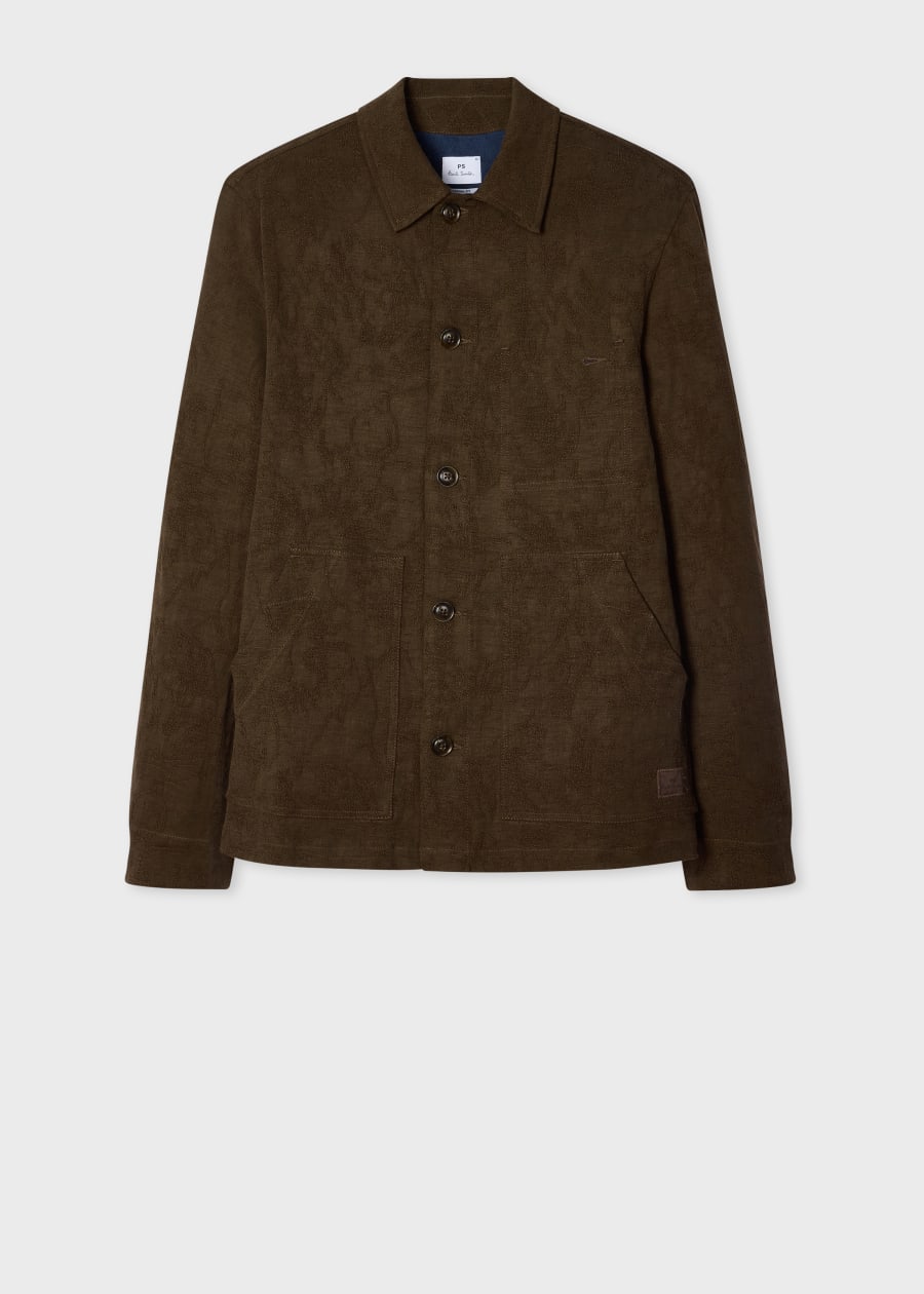 Men's Navy Wool 'A Suit To Travel In' Work Jacket