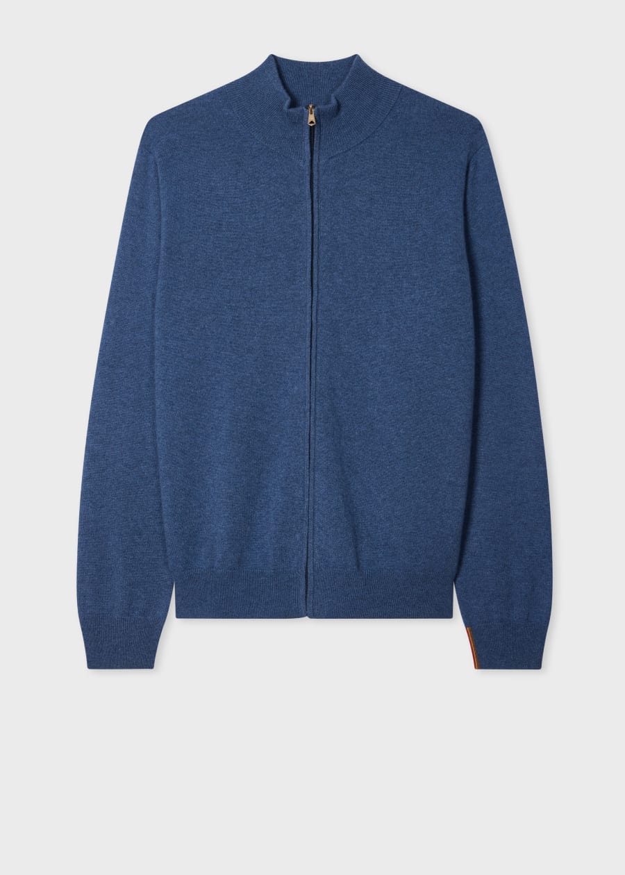 Signature Stripe' Wool-Mohair Cardigan