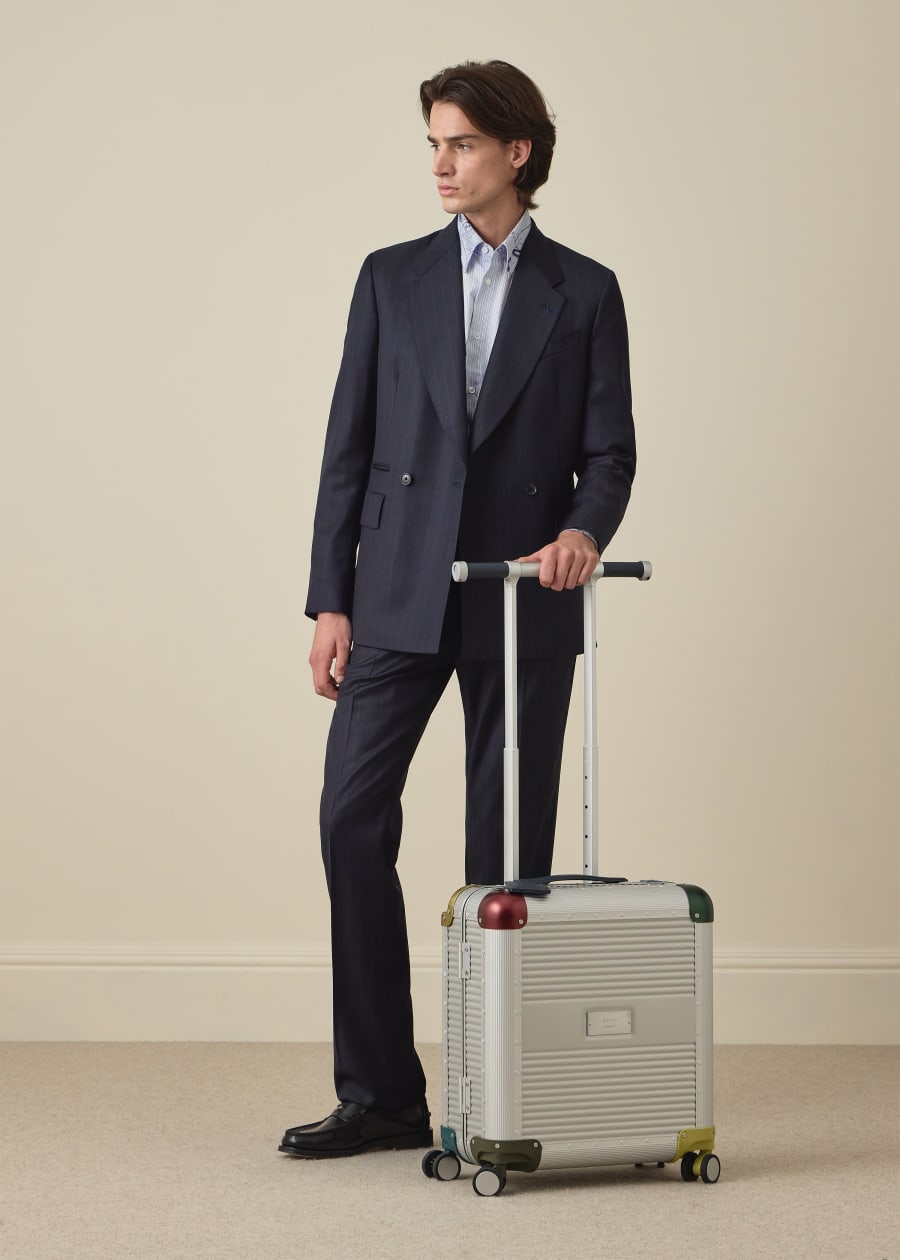 Paul Smith + RAWROW | Luxury Aluminium Suitcase Collection