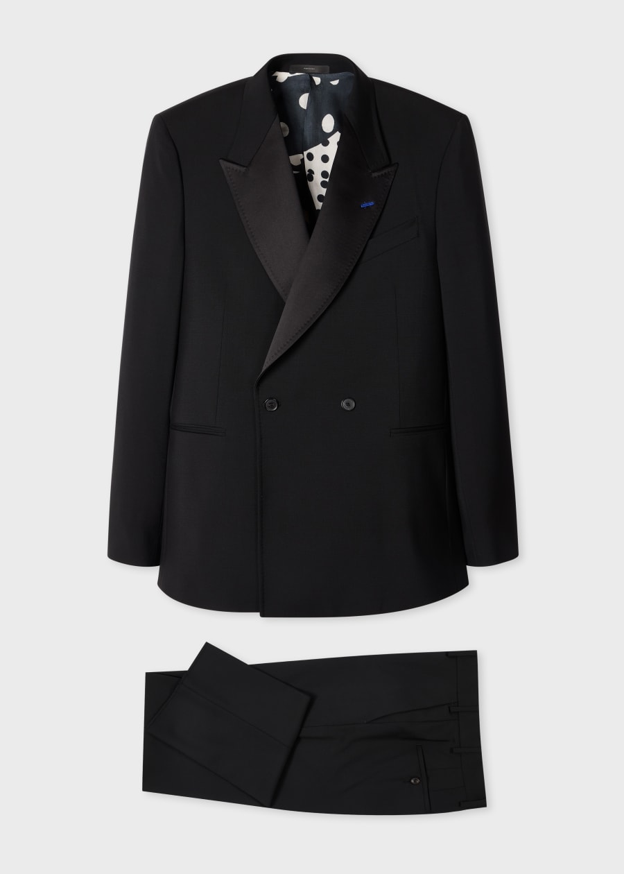 Men's Designer Black Suits | Luxury Black Suits for Men