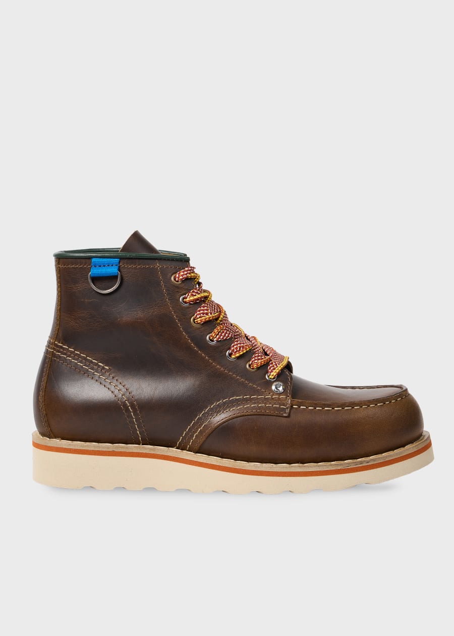 まい Paul Smith ブーツ レザー イタリア製 Men's Black Leather 'Xenon' Boots