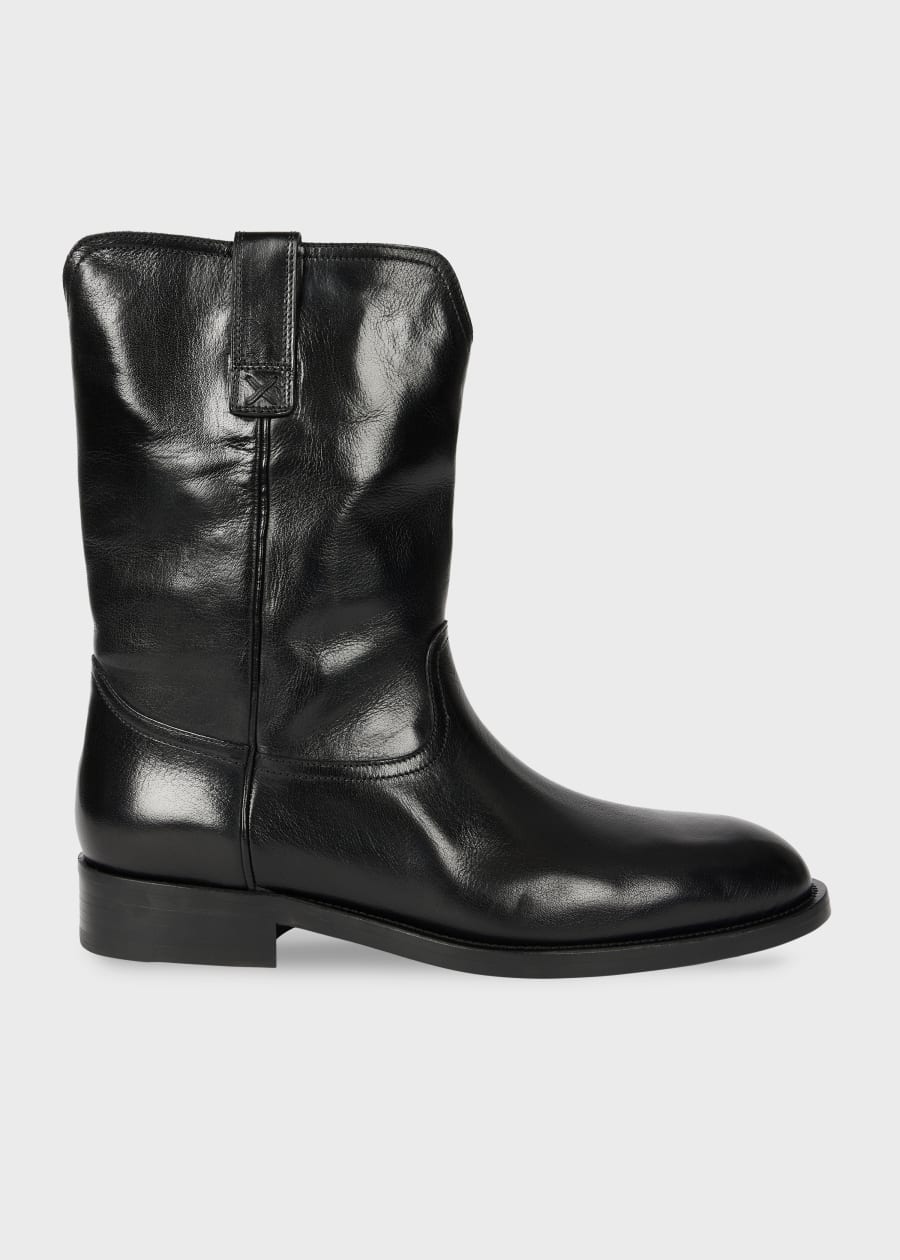 Men's Black Leather 'Falk' Boots