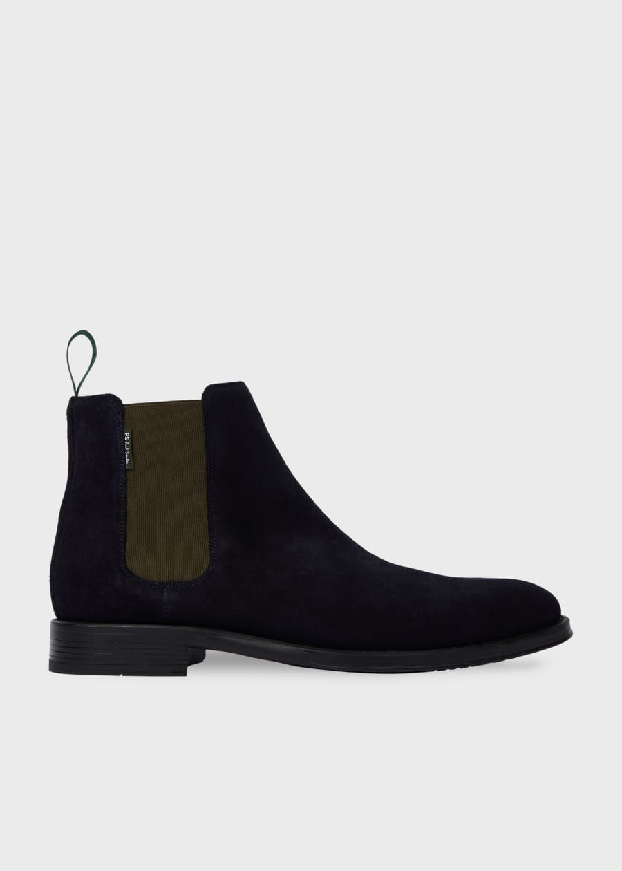 まい Paul Smith ブーツ レザー イタリア製 Men's Black Leather 'Lawson' Boots