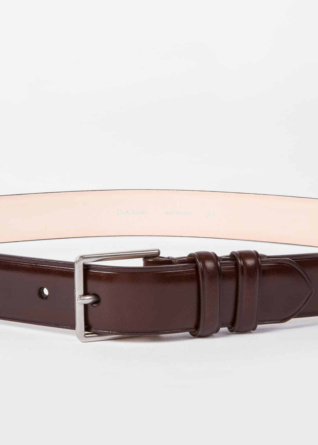 Ariat Men's Classic Belt W/Double Keepers Brown 42