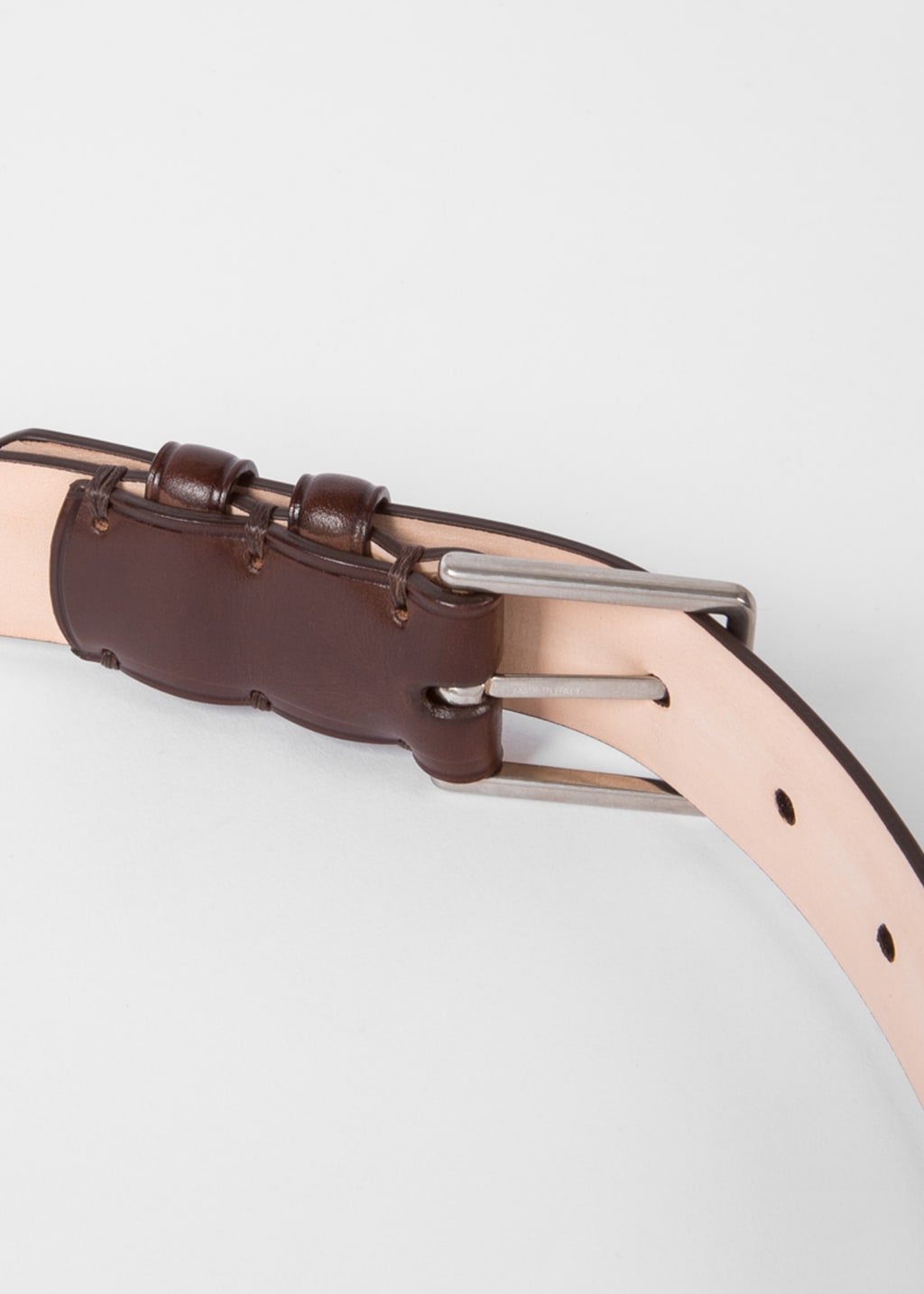 Ariat Men's Classic Belt W/Double Keepers Brown 42
