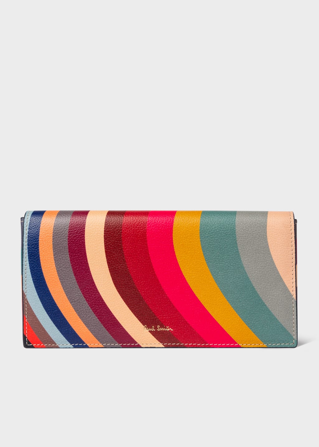 Product View - 'Swirl' Leather Tri-Fold Purse by Paul Smith