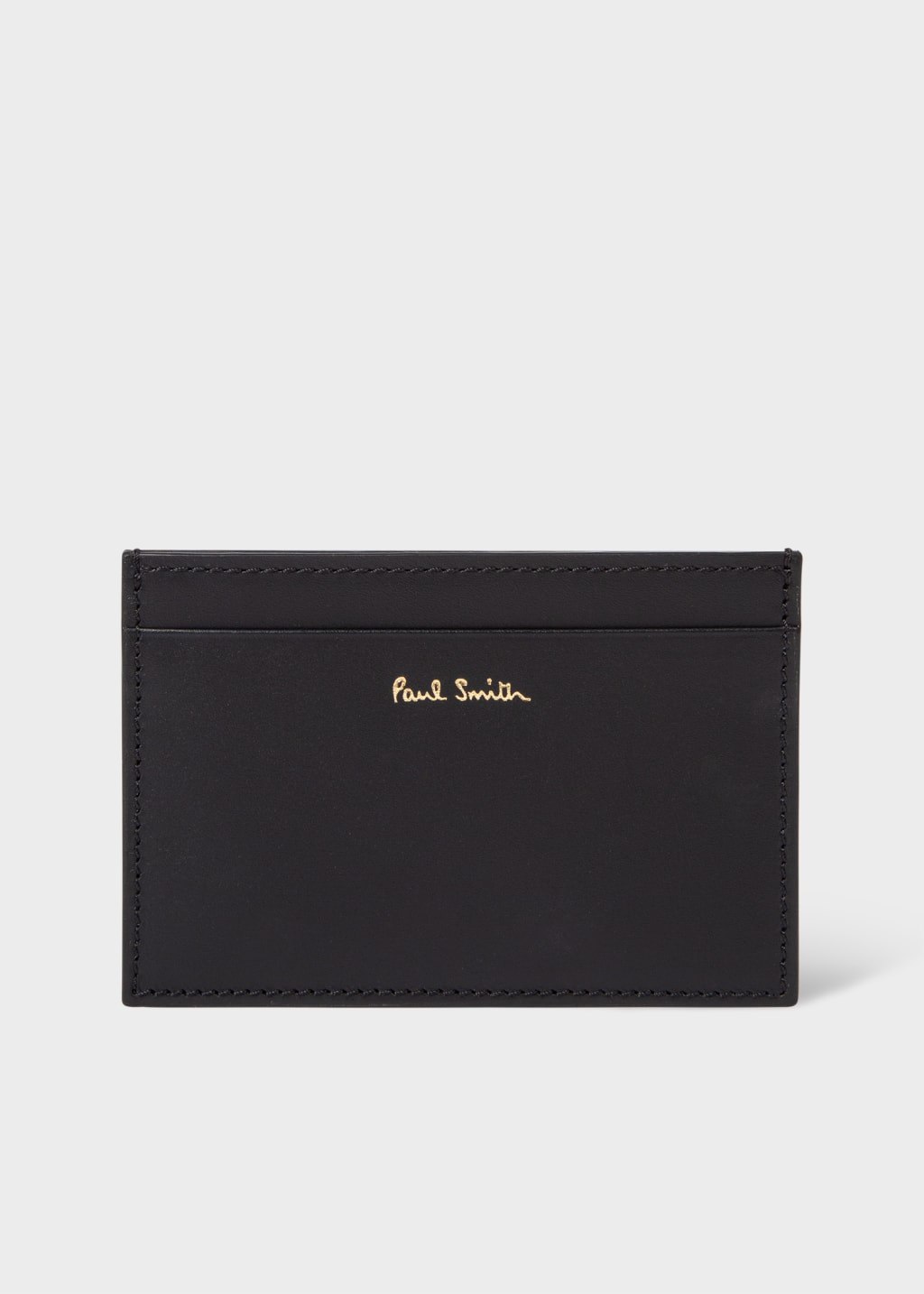 Black - Handcrafted Printed Card Holder with Slips 40