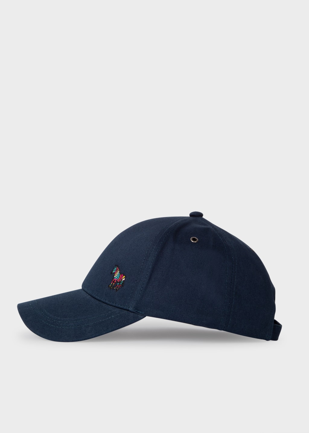 Product View - Women's Navy Zebra Logo Baseball Cap by Paul Smith