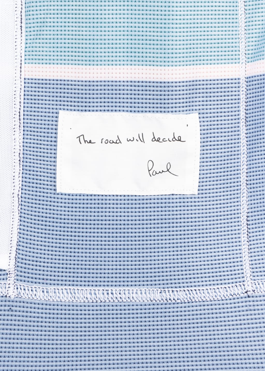 Detail View - Bold Stripe Race Fit Cycling Jersey Paul Smith