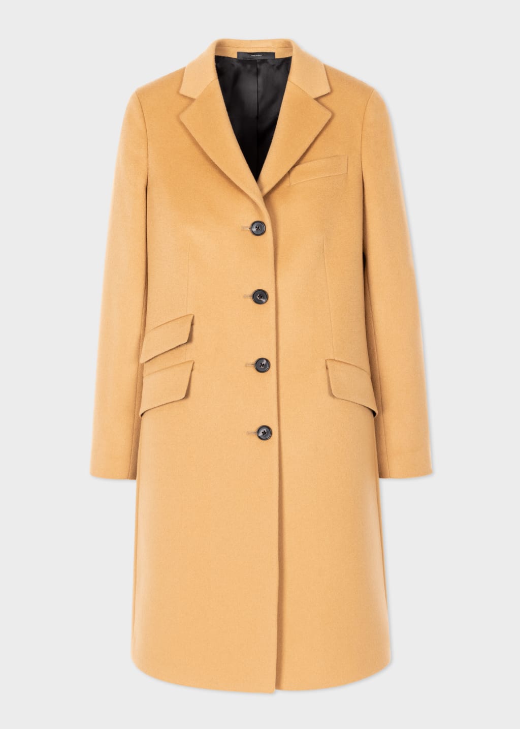 Product View - Women's Camel Wool-Cashmere Epsom Coat by Paul Smith