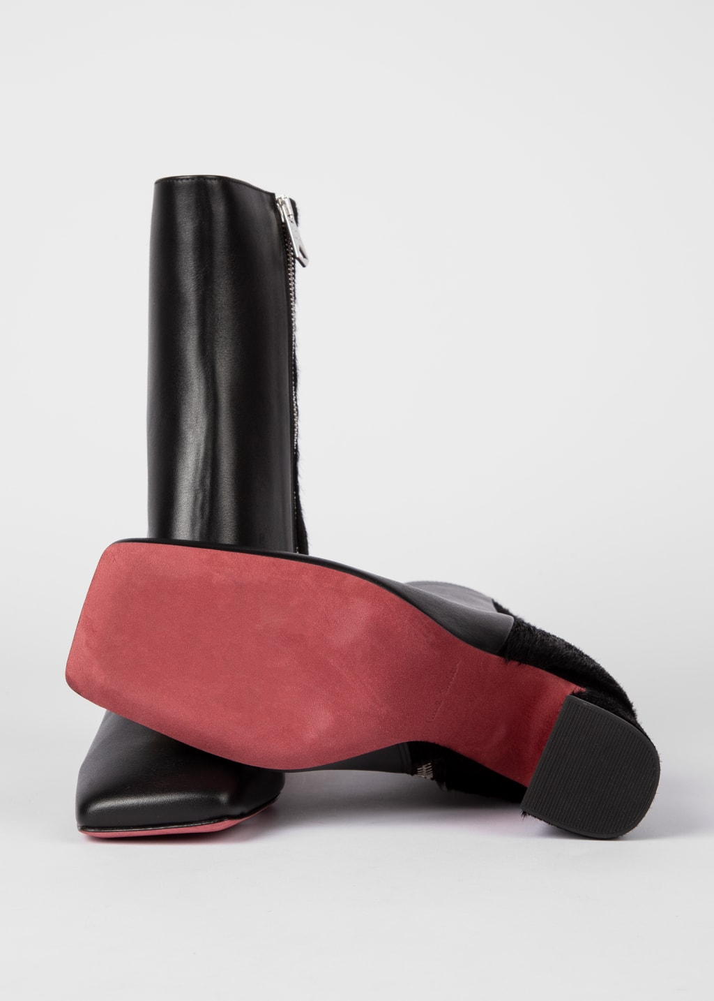 WOMEN'S NEO ANKLE BOOT IN BLACK CALFSKIN main image 1