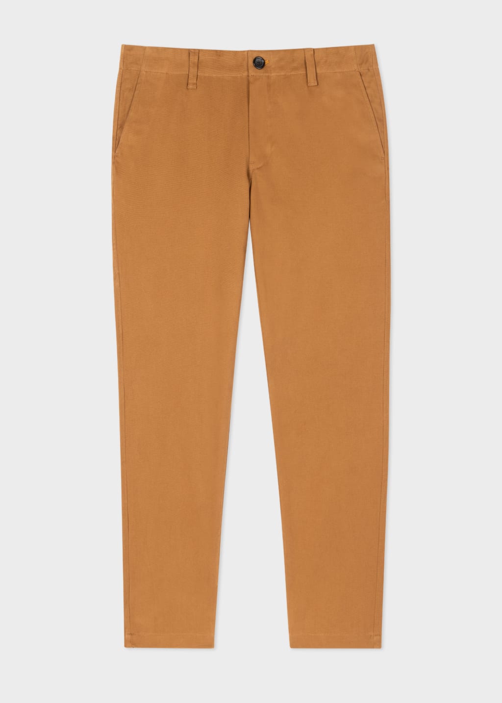 Tapered-Fit Tan Stretch-Cotton 'Happy' Chinos