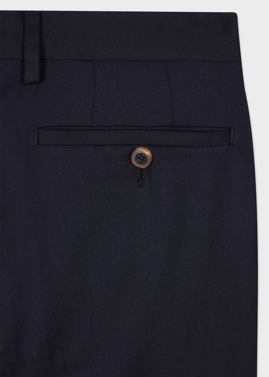 Vintage Dark Navy 2 Pieces Solid Color Flax Slim Fit Men's Suits