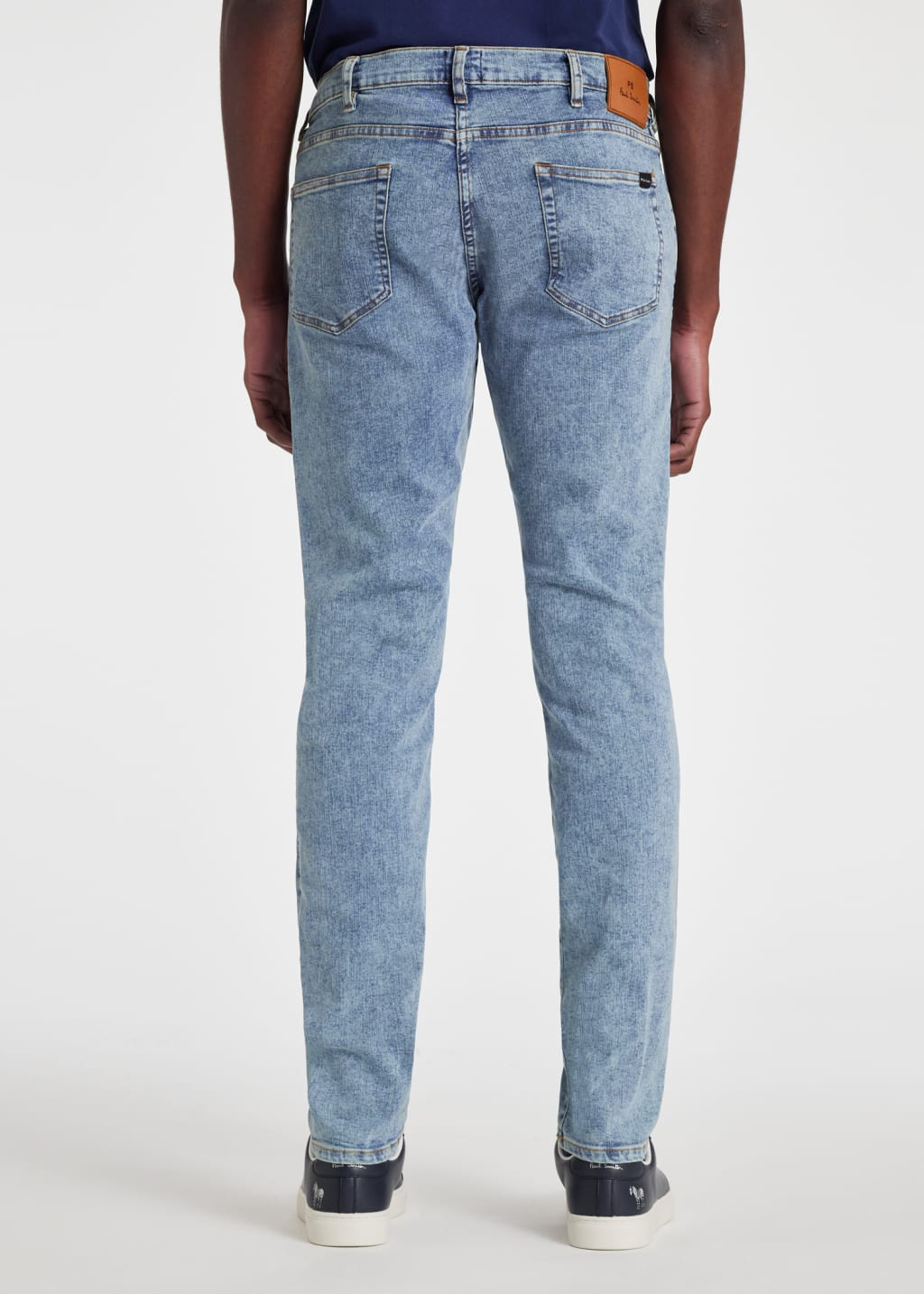 Slim-Fit Light-Wash 'Organic Reflex' Jeans