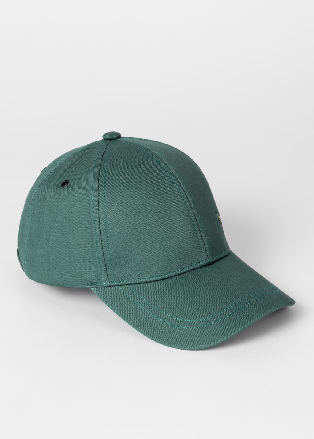 Men's Dark Green Zebra Logo Baseball Cap