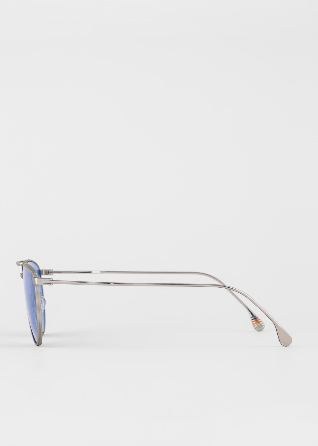 Product view - Matte Silver 'Garner' Sunglasses
