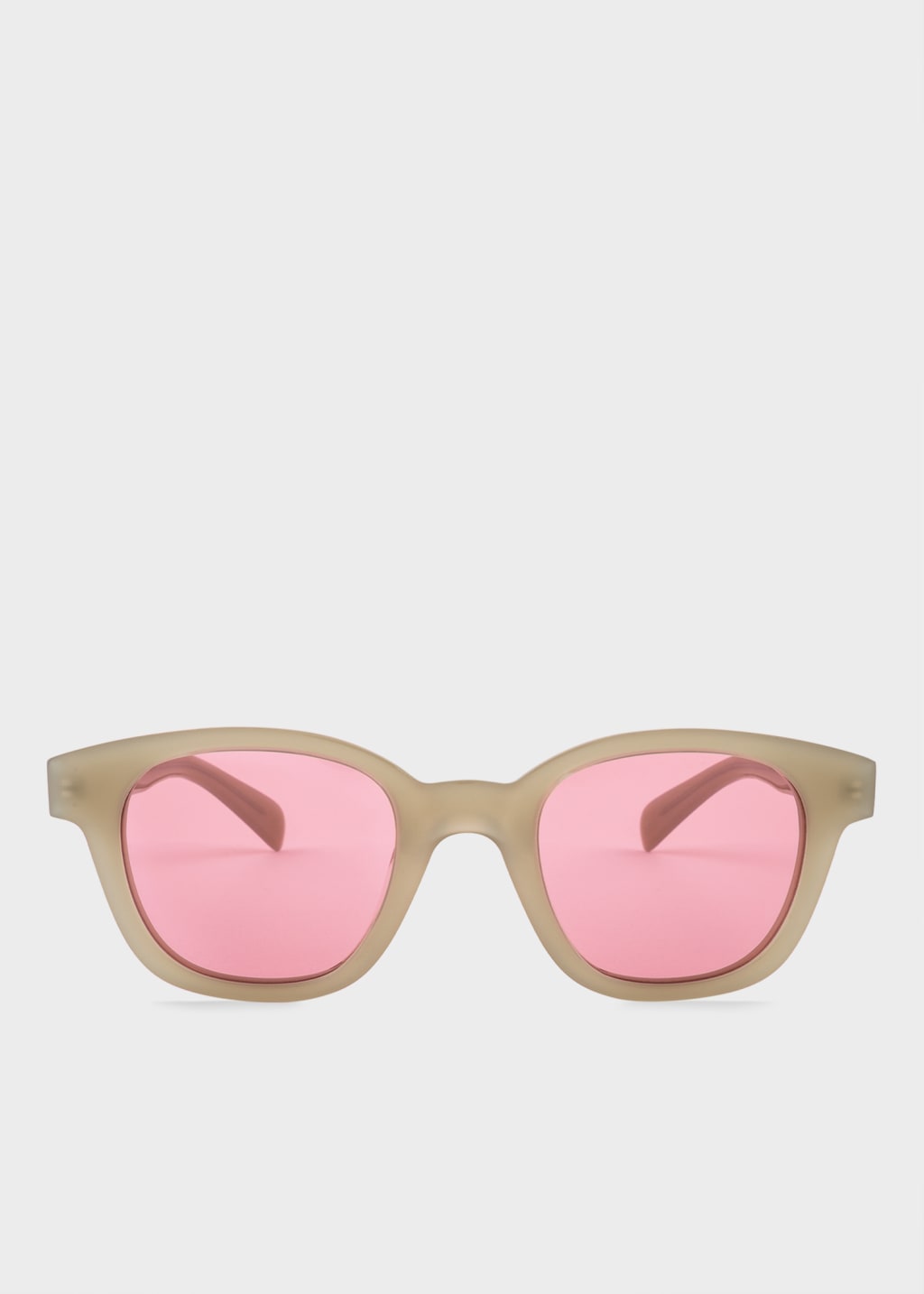 Product view - Opal Light Brown 'Glover' Sunglasses Paul Smith