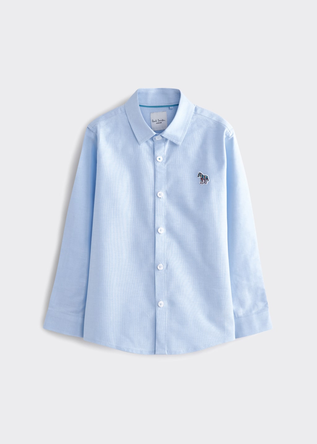Boys Zebra Printed Shirt Red Blue