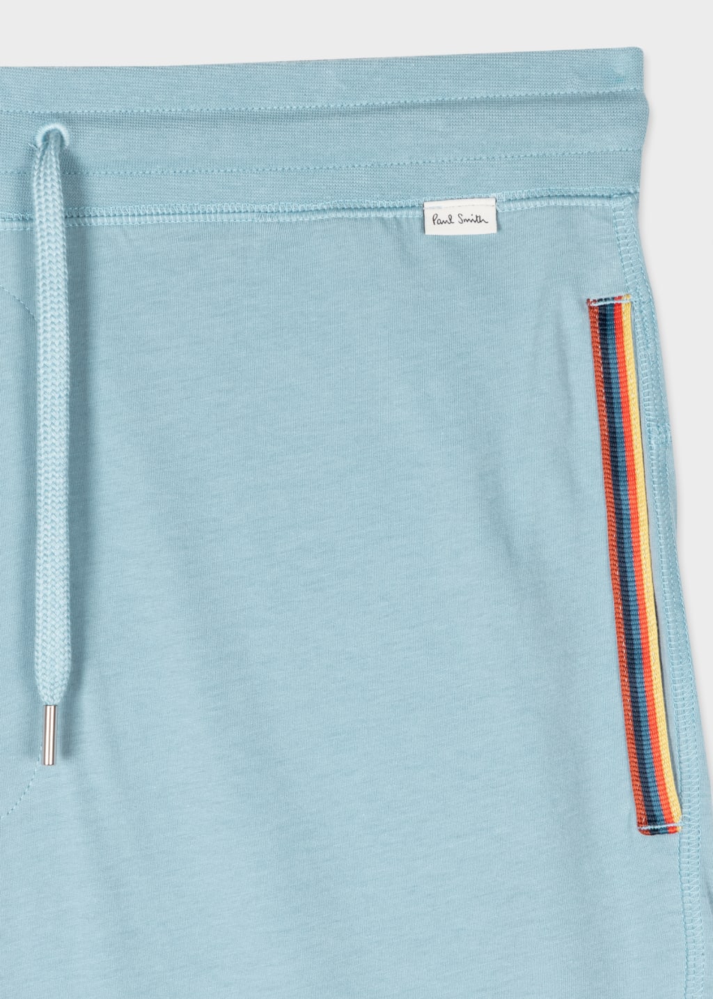 Model View - Baby Blue Jersey Lounge Pants Paul Smith