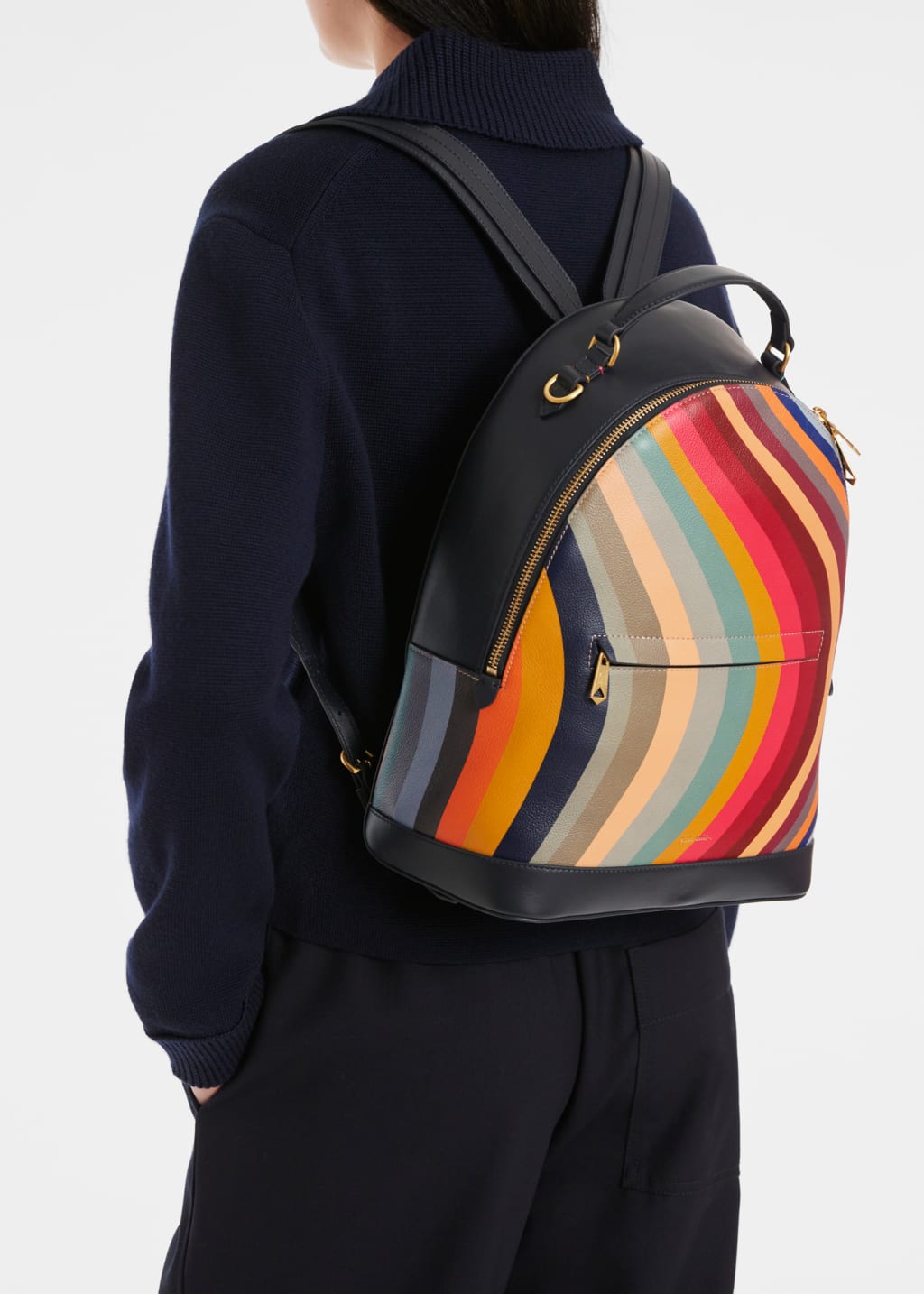 Product View - Women's 'Swirl' Leather Backpack by Paul Smith