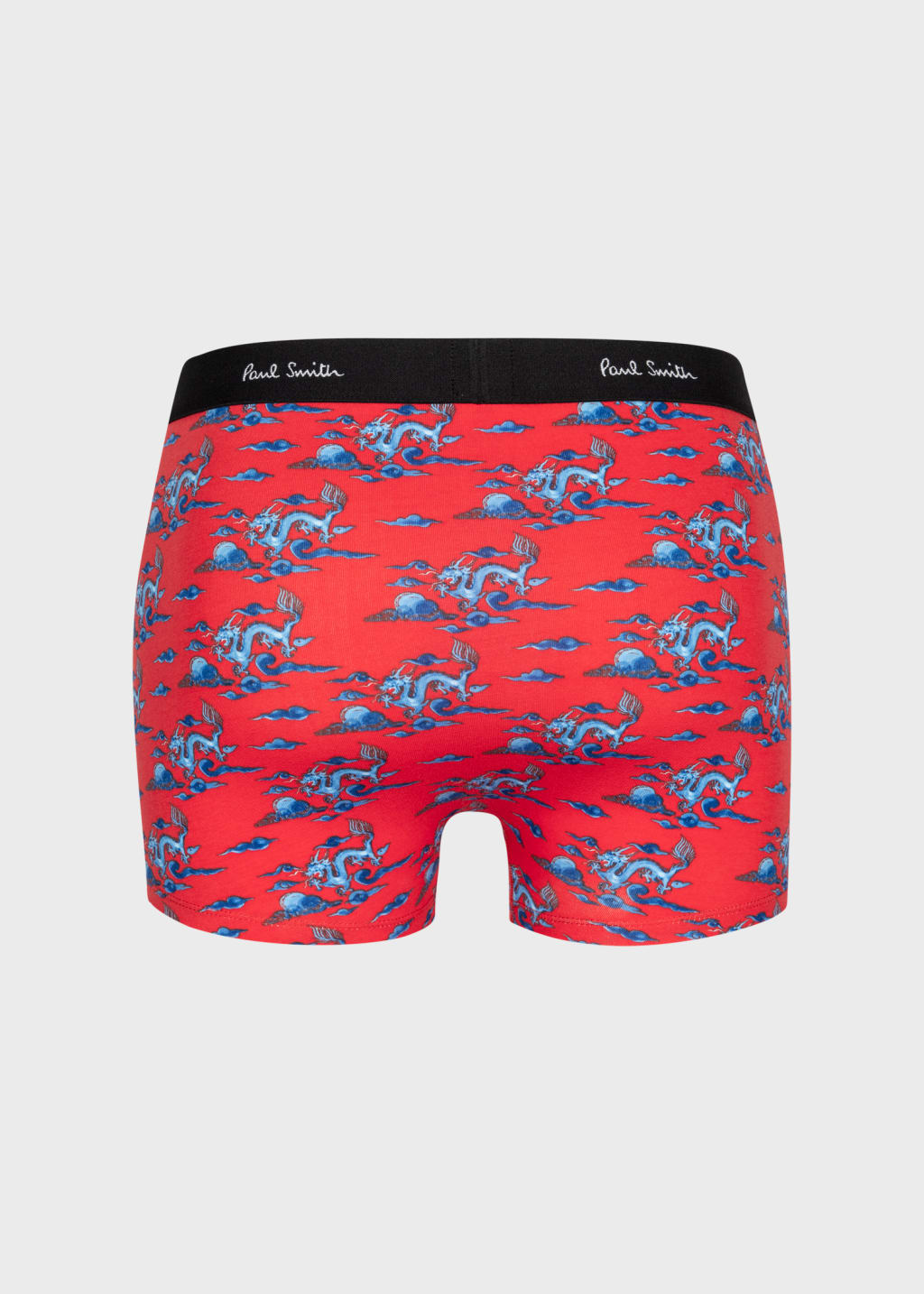 Detail View - Red 'Year Of The Dragon' Boxer Briefs Paul Smith