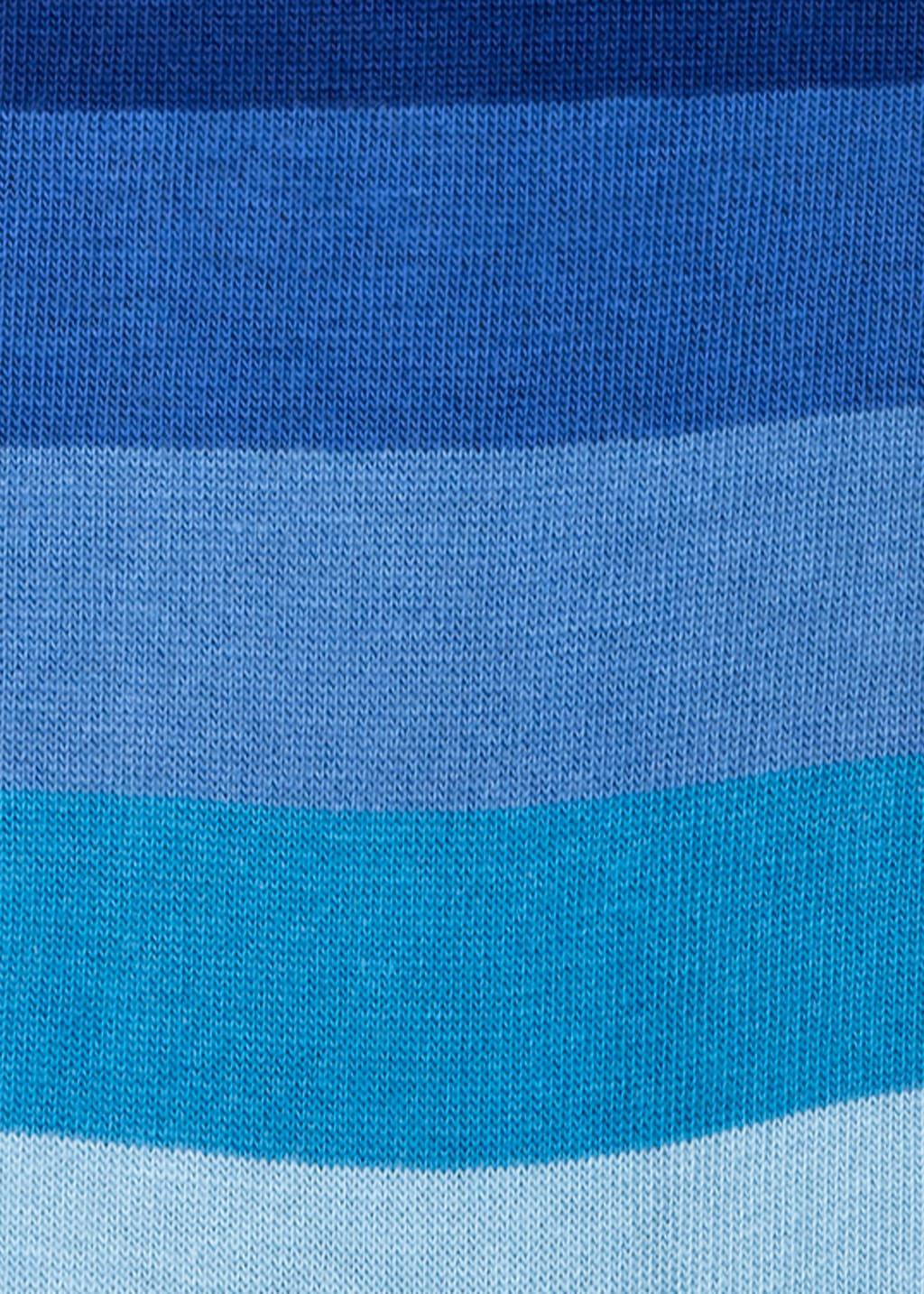 Detail View - Blue Cotton-Blend Gradient Stripe Socks Paul Smith