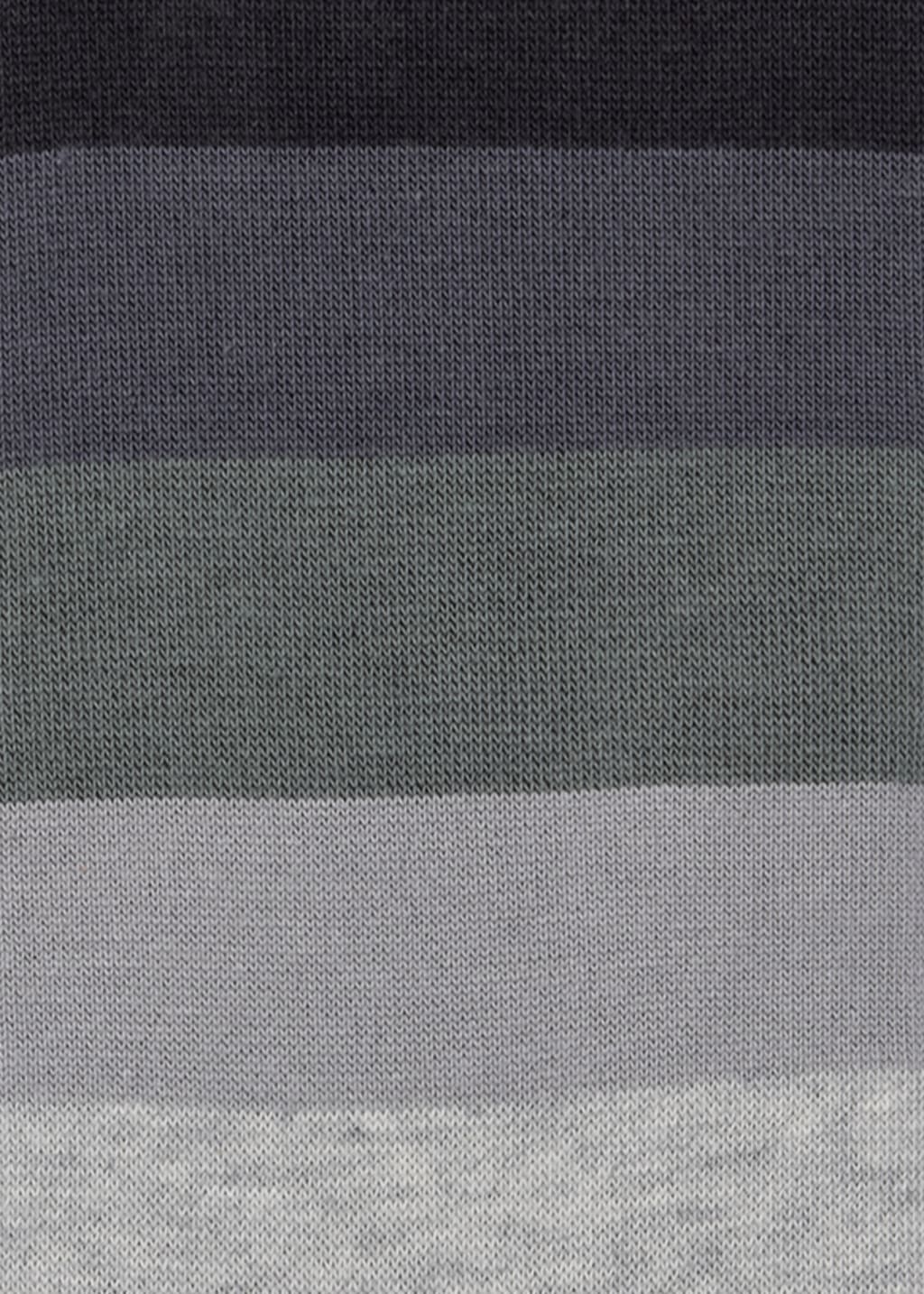 Men's Grey & Black Stripes Socks main image 0