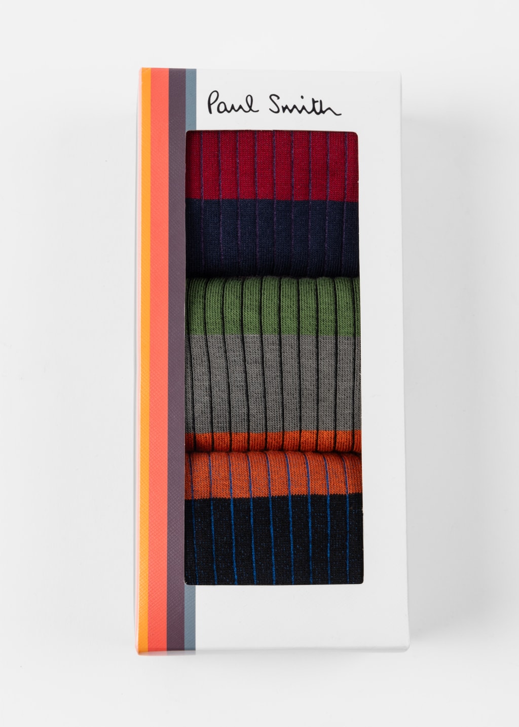 BLOCK STRIPE SOCKS