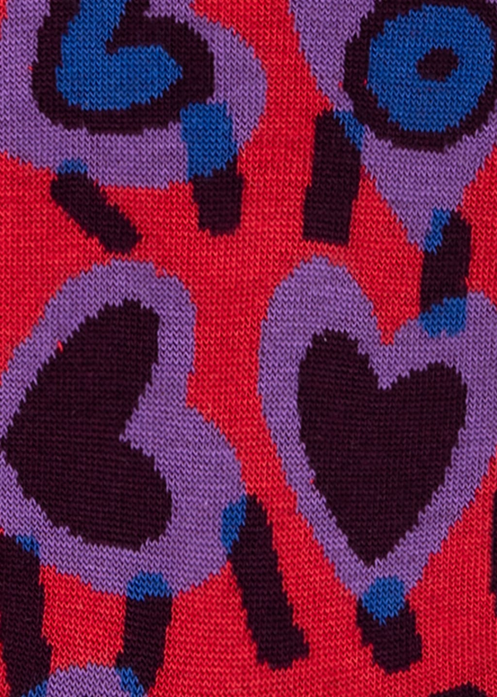 Product View - Women's Red 'Valentines' Socks by Paul Smith
