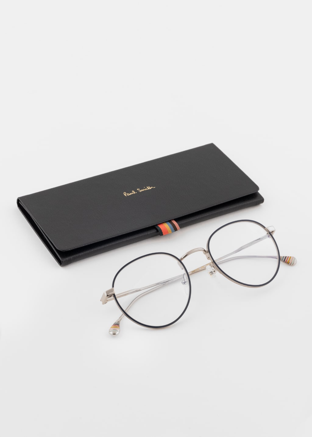 Silver and Blue 'Hoxton' Spectacles