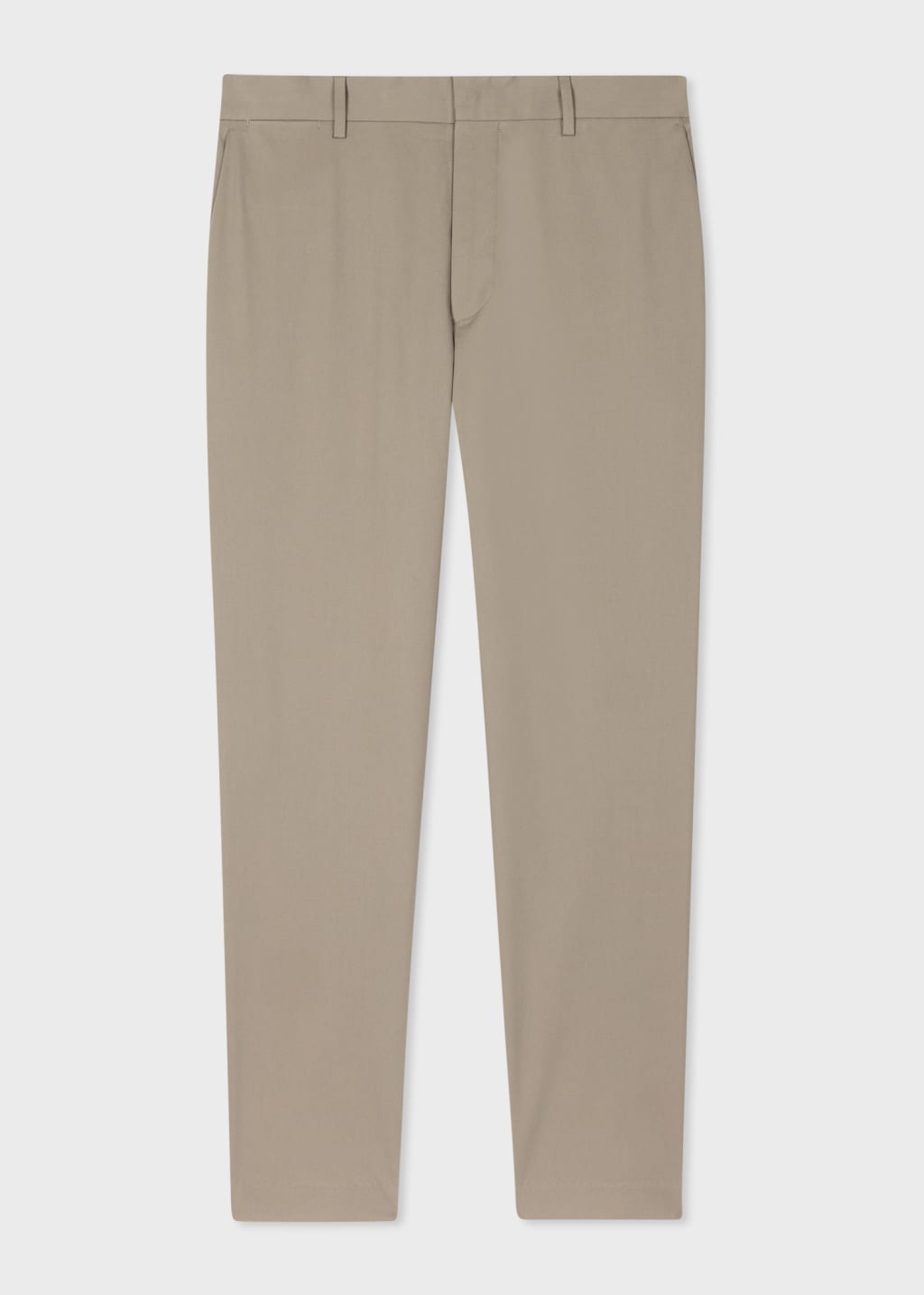 Product view -Washed Khaki Fine Cotton-Twill Chinos