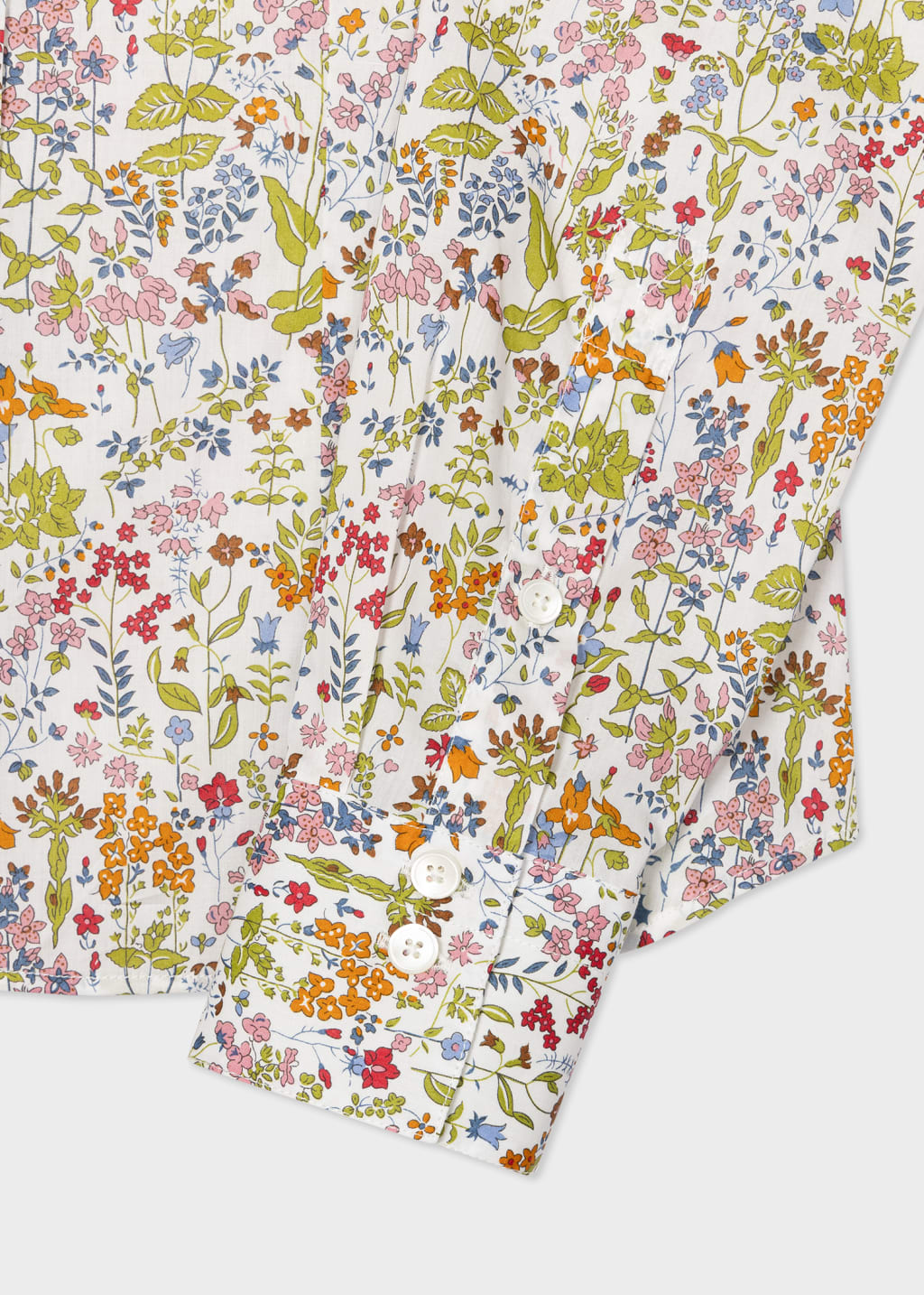 Product View - Women's Multi-Colour 'Liberty Floral' Fitted Shirt by Paul Smith