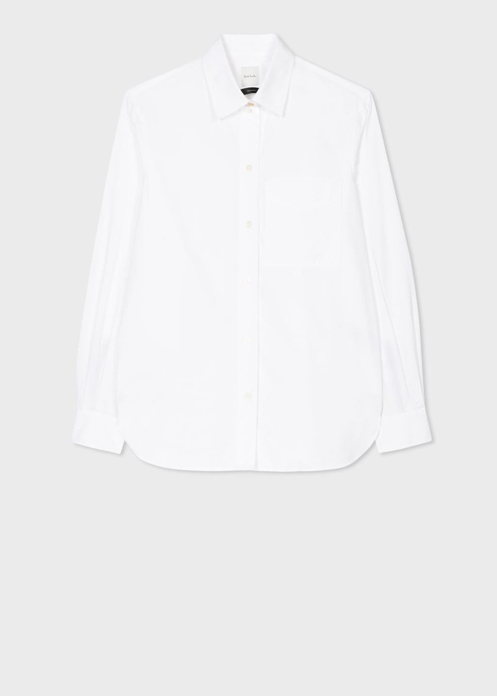 Product View - Women's White 'Signature Stripe' Shirt by Paul Smith