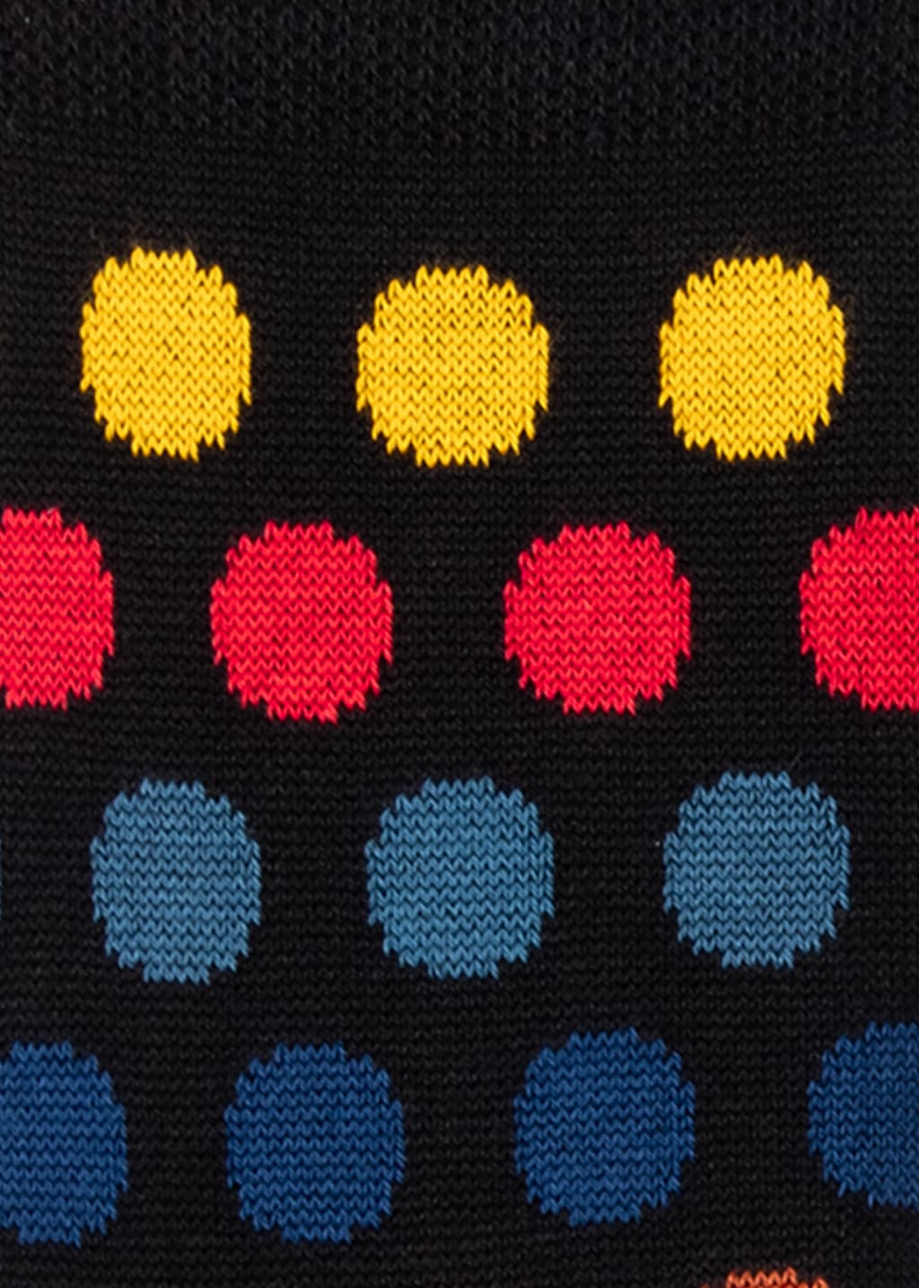 Polka Dot Rainbow Stripe Socks