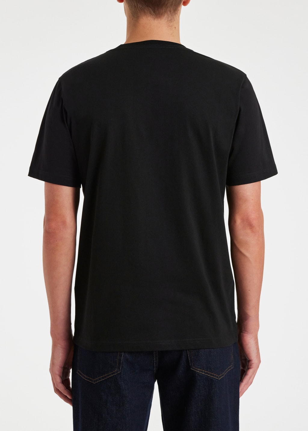 Model View - Organic Cotton 'Astronaut' T-Shirt Paul Smith