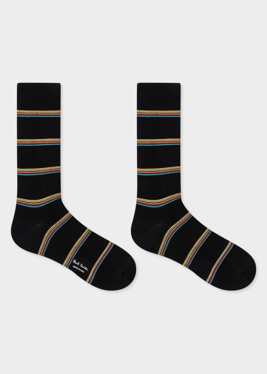 Pair View - Stripe And Spot Socks Three Pack Paul Smith