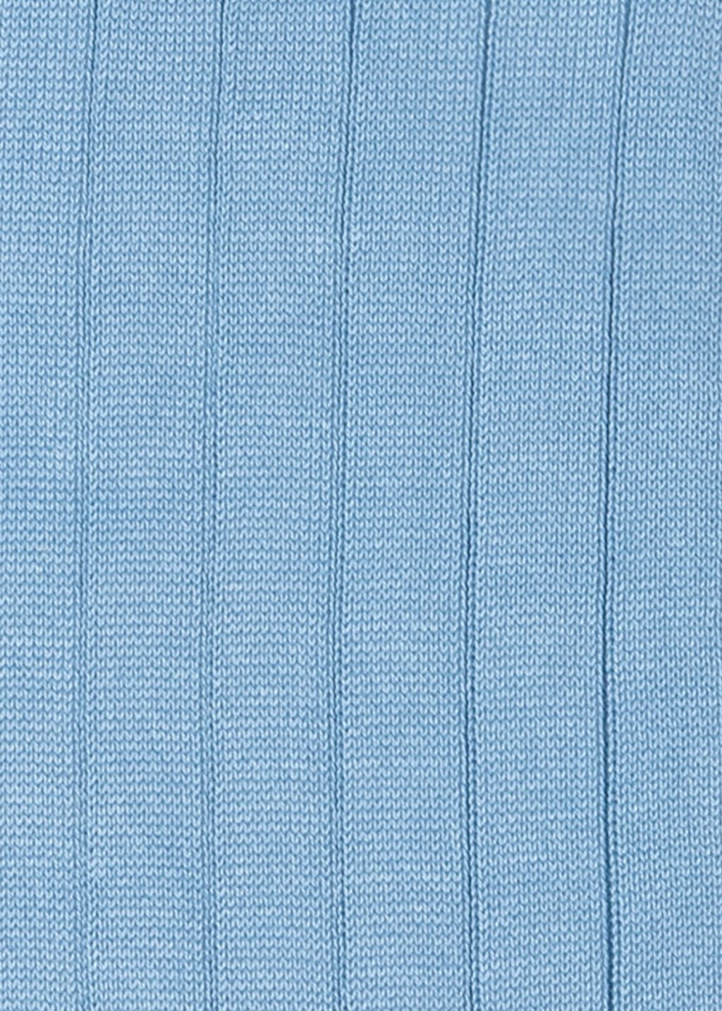 Detail View - Pale Blue Cotton-Blend Ribbed Socks Paul Smith