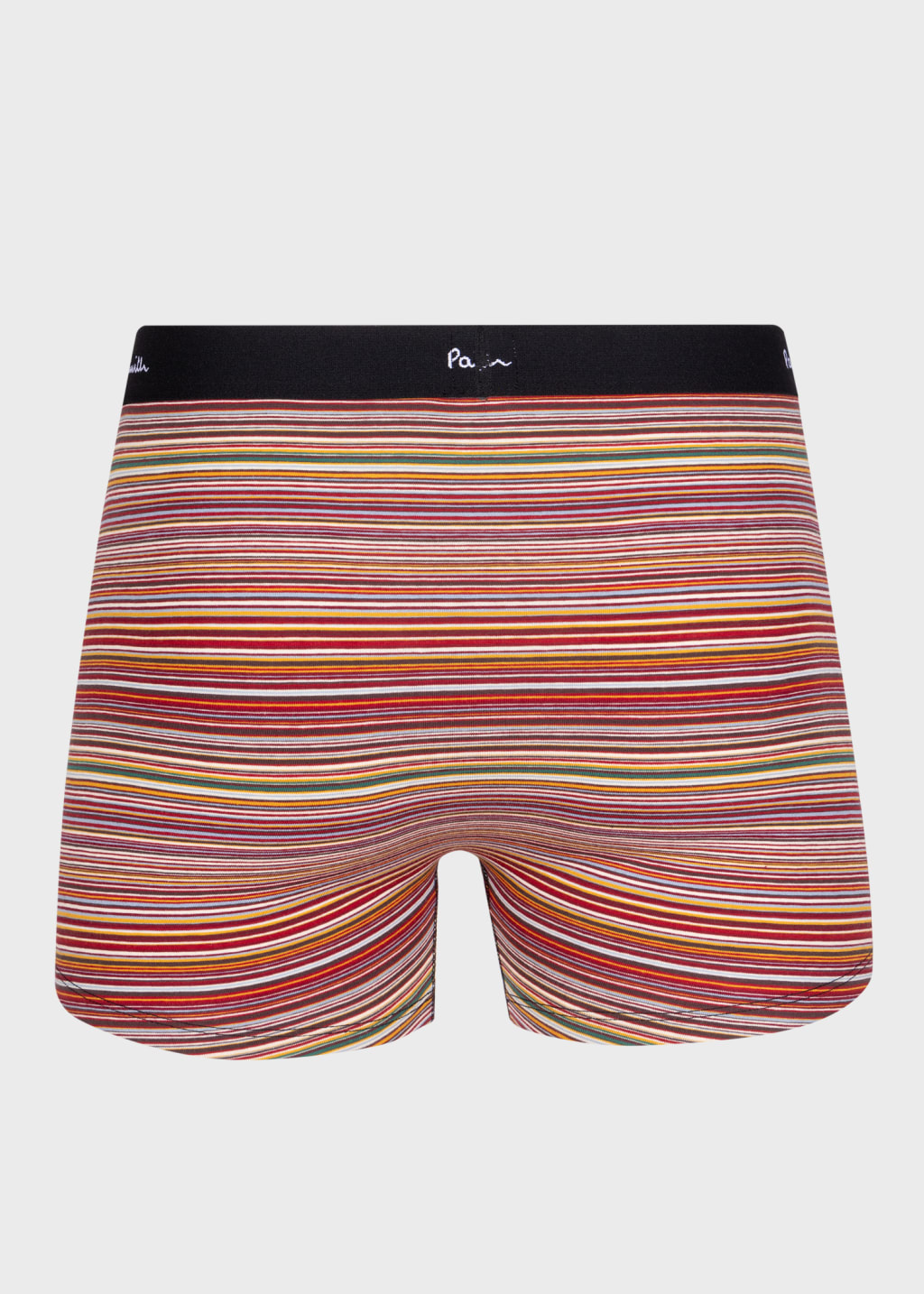 Product view - Signature Stripe And Plain Boxer Shorts Three Pack