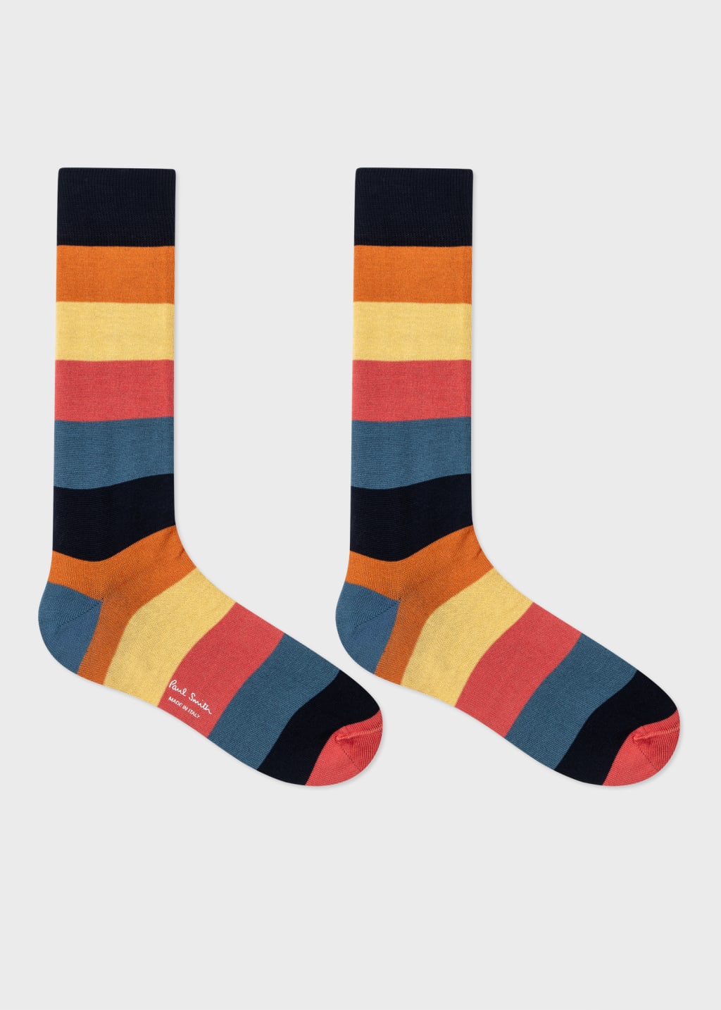 Pair View - Stripe Socks Three Pack Paul Smith