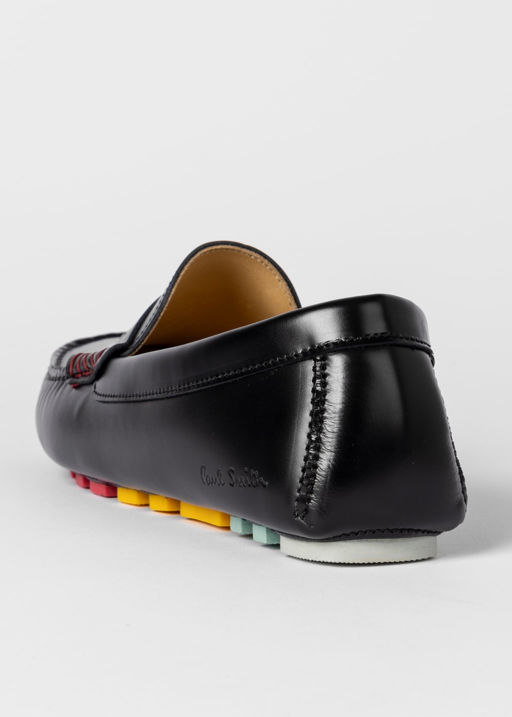 Women's Black Leather 'Tulsa' Driving Loafers
