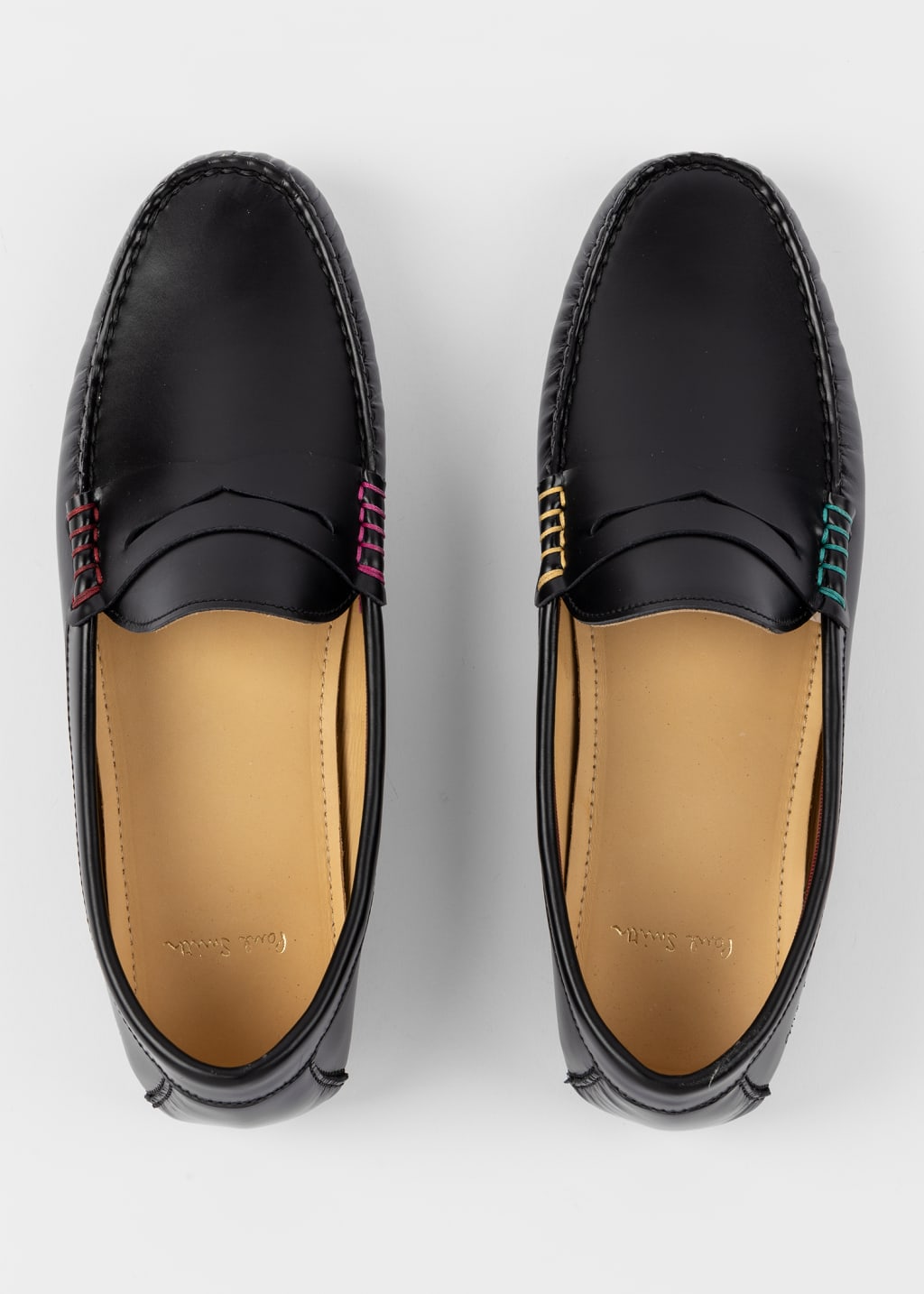 Women's Black Leather 'Tulsa' Driving Loafers