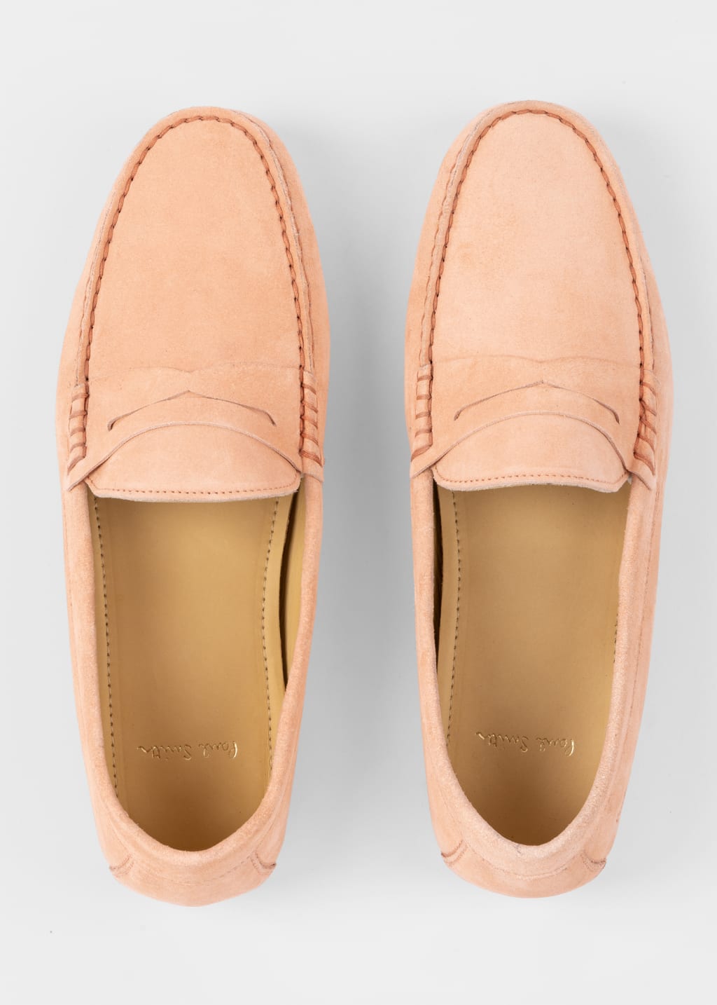 Women's Peach Suede 'Tulsa' Driving Loafers