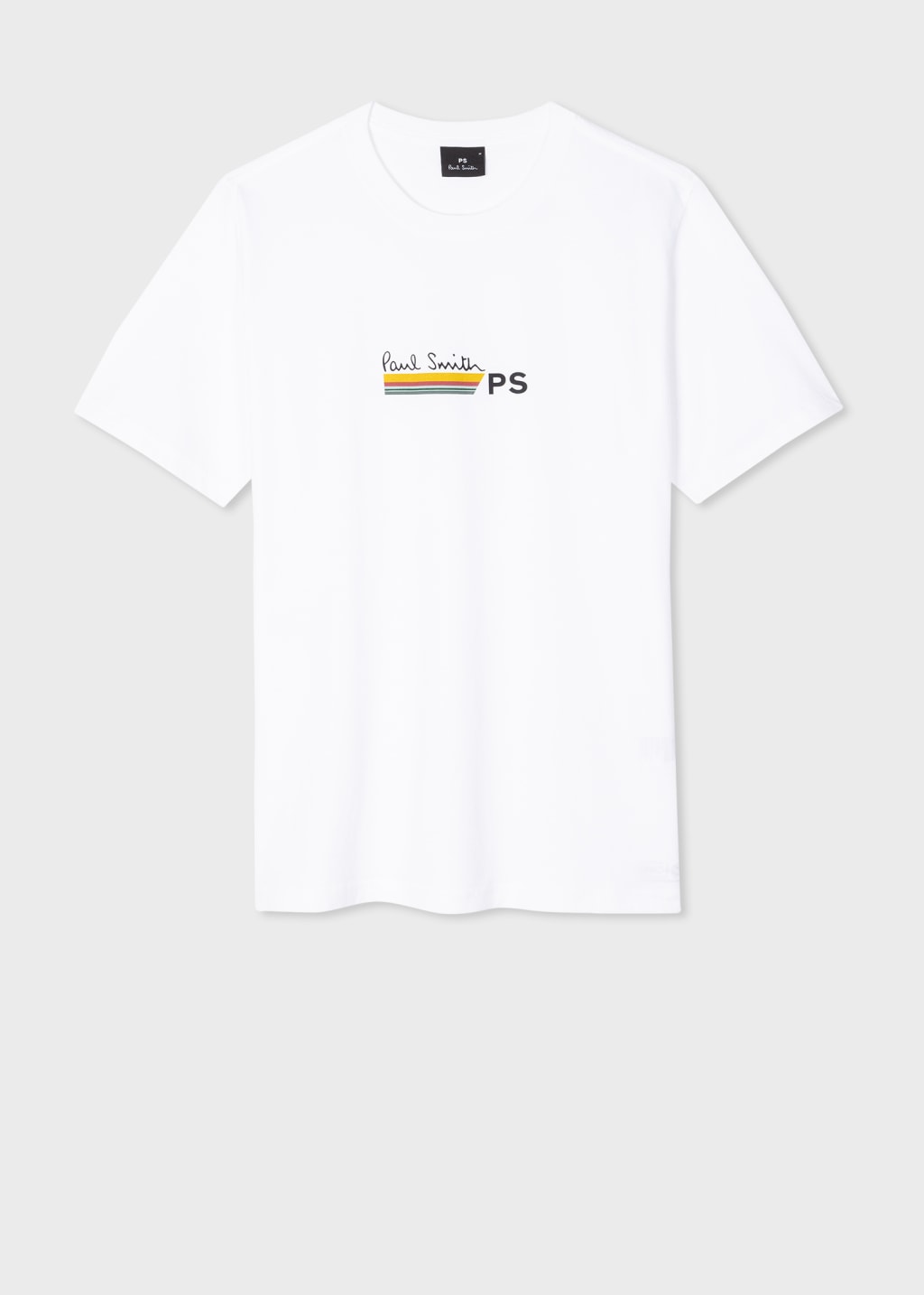white print t shirt mens