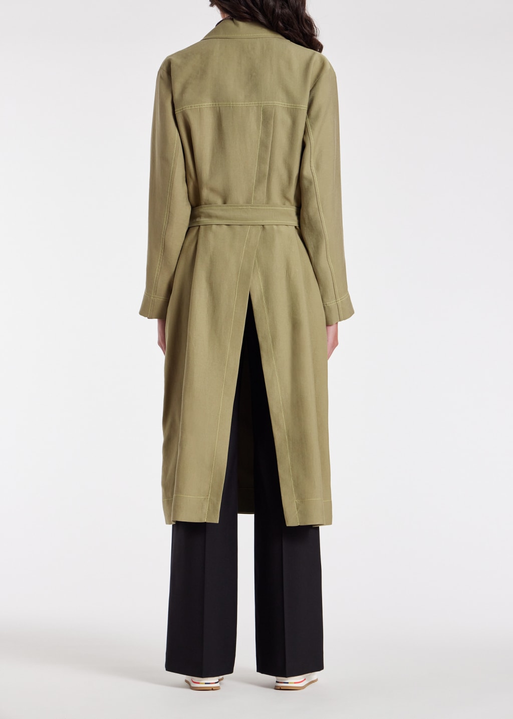 Women's Khaki Trench Coat