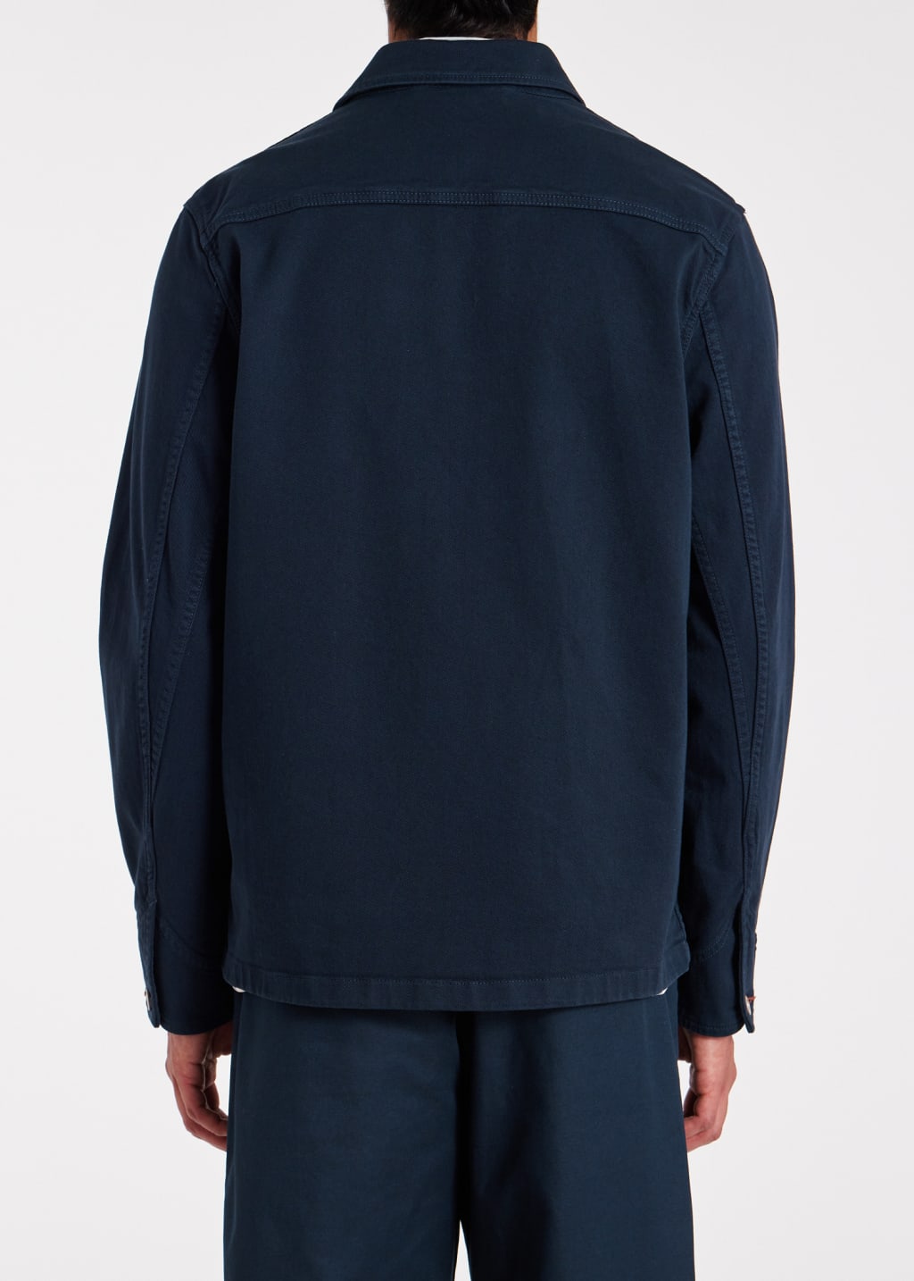 Men's Navy StretchCotton Chore Jacket