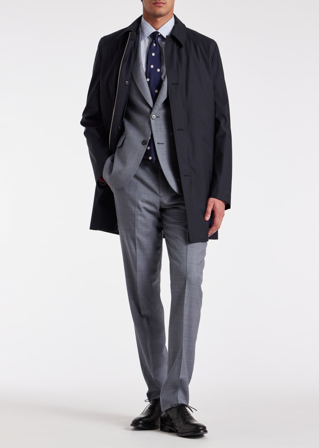 Slate Grey Dalton Wool Newport Suit