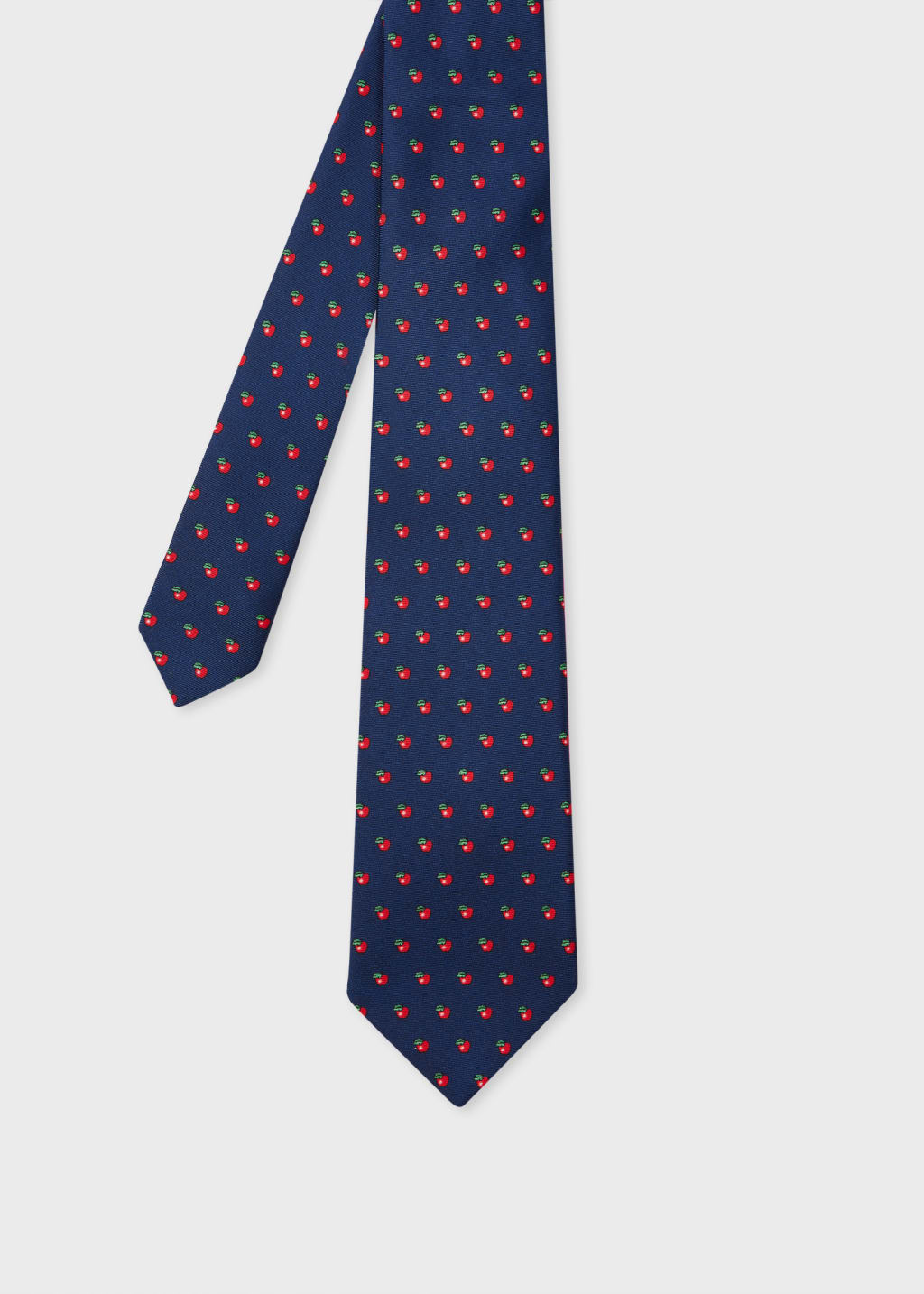 polka dot shirt with polka dot tie