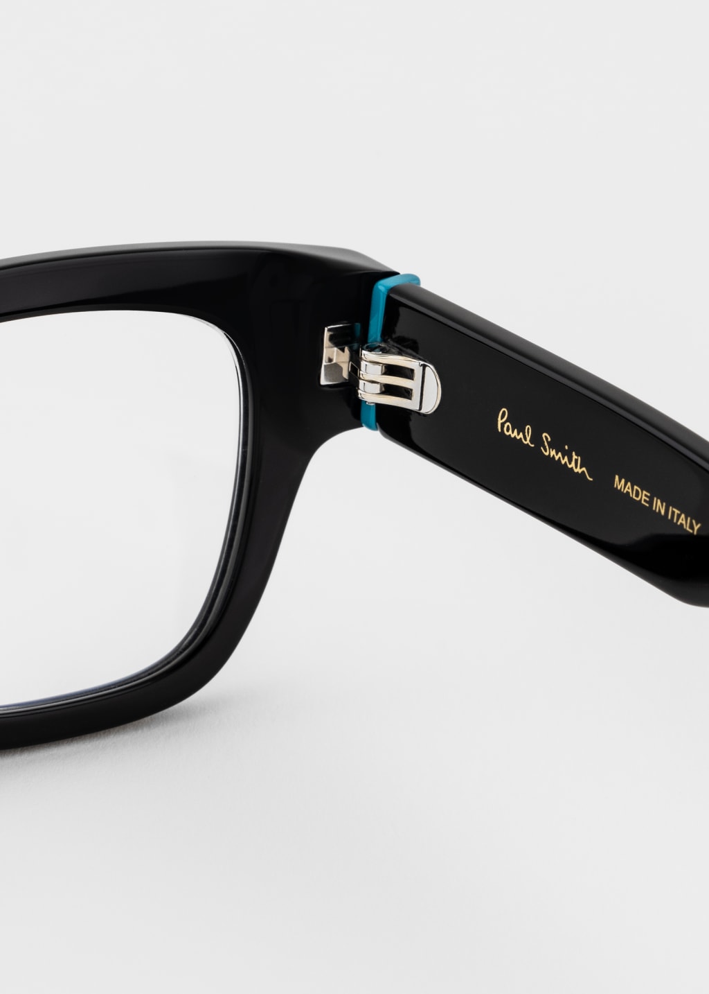 Detail view - Black 'Kellino' Spectacles Paul Smith