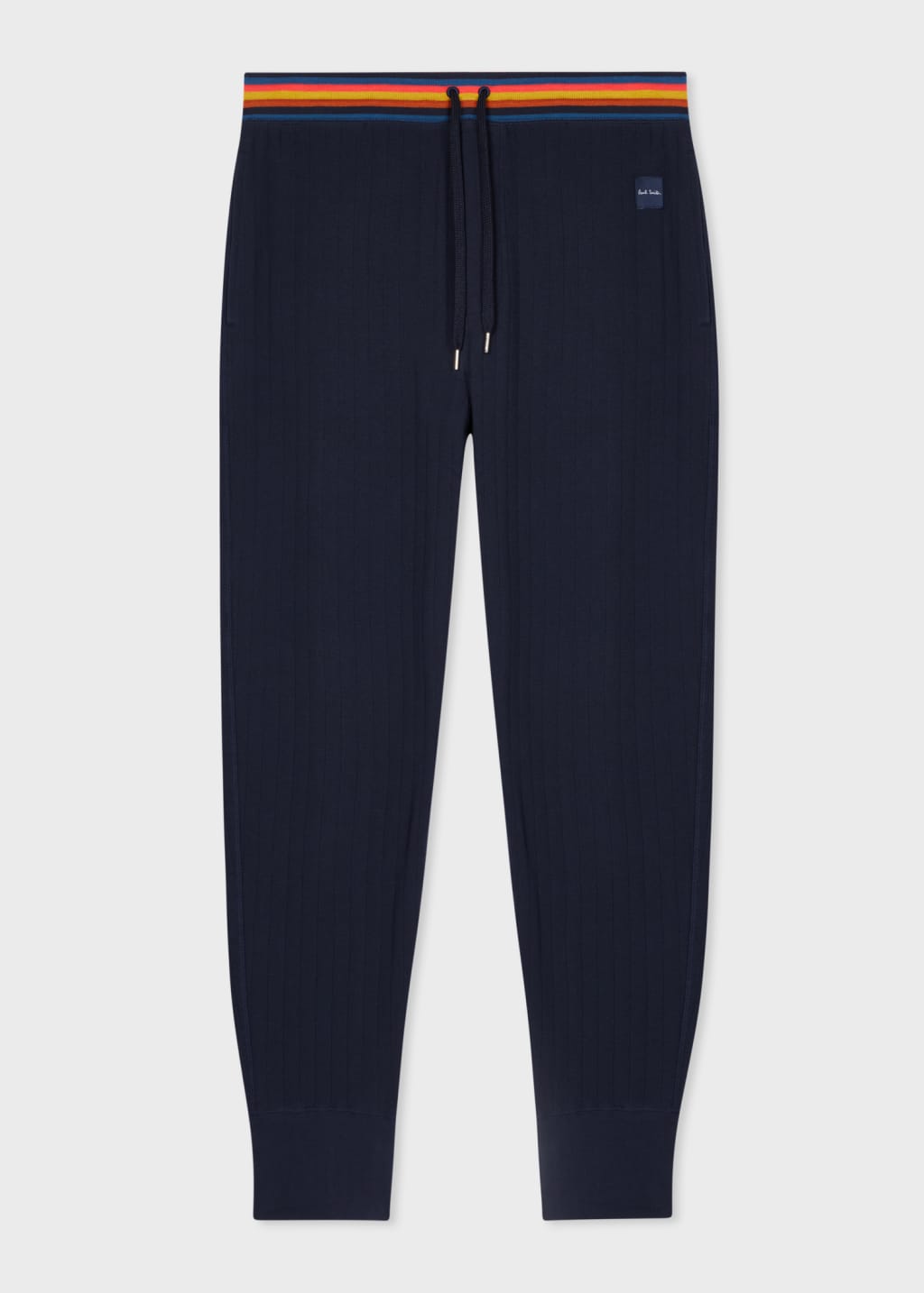 Navy 'Artist Stripe' Cotton Jersey Lounge Pants